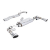 Milltek Cat Back Exhaust Audi TT Mk3 TTRS 2.5TFSi Quattro (Non-OPF/GPF Models) 16-25-Exhaust System-carbonizeduk