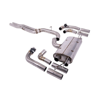 Milltek Particulate Filter-back Exhaust Audi RS3 Saloon / Sedan 400PS (8Y MQB EVO) Non-OPF/GPF Models 22-25-Exhaust System-carbonizeduk