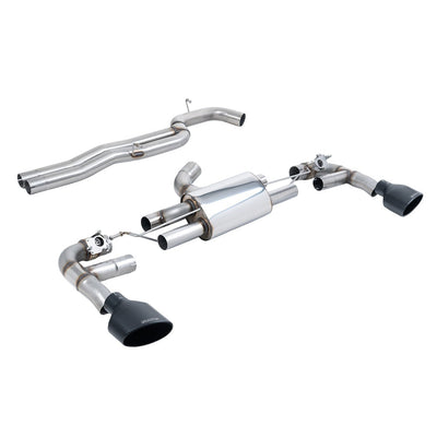 Milltek Cat Back Exhaust Audi RS3 Sportback 400PS (8V MQB Facelift Only) Non-OPF/GPF Models 17-18-Exhaust System-carbonizeduk