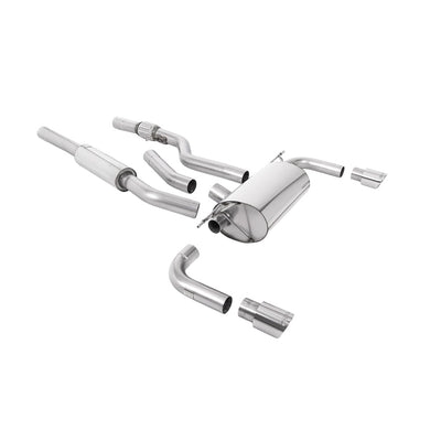 Milltek Cat Back Exhaust BMW 4 Series F32 428i Coupe (Automatic Gearbox, without Tow Bar, None xDrive and N20 Engine Only) 14-16-Exhaust System-carbonizeduk