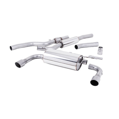 Milltek Cat Back Exhaust BMW 4 Series F32 428i Coupe (Manual Gearbox, without Tow Bar, None xDrive and N20 Engine Only) 14-18-Exhaust System-carbonizeduk