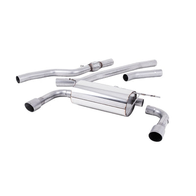 Milltek Cat Back Exhaust BMW 4 Series F32 428i Coupe (Automatic Gearbox, without Tow Bar, None xDrive and N20 Engine Only) 14-16-Exhaust System-carbonizeduk