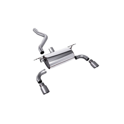 Milltek Rear Silencer(s) Exhaust BMW 1 Series M135i 3 and 5-Door (F21 and F20, None xDrive) 12-16-Exhaust System-carbonizeduk