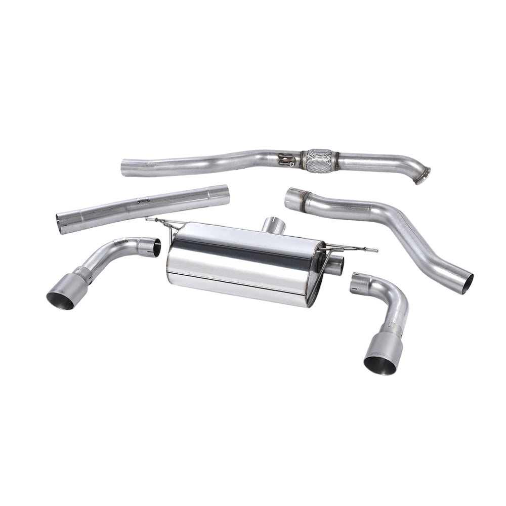 Milltek Cat Back Exhaust BMW 2 Series M235i Coupe (F22) (None xDrive) 14-15-Exhaust System-carbonizeduk