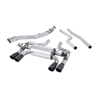 Milltek Cat Back Exhaust BMW 2 Series M2 Coupe (F87) 16-18-Exhaust System-carbonizeduk