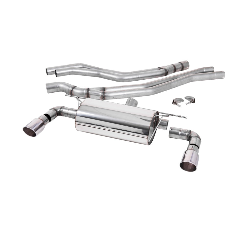 Milltek Cat Back Exhaust BMW 1 Series M140i 3 and 5-Door (F20 and F21 LCI‚ Non-OPF and None xDrive) 15-18-Exhaust System-carbonizeduk