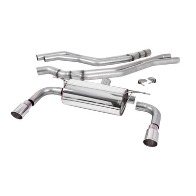 Milltek Cat Back Exhaust BMW 2 Series M240i Coupe (F22 LCI‚ Non-OPF and None xDrive) 15-18-Exhaust System-carbonizeduk