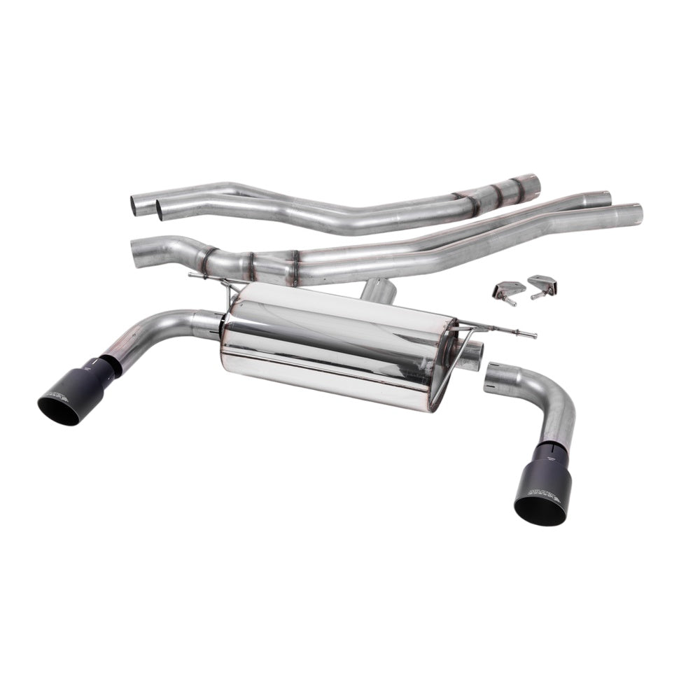 Milltek Cat Back Exhaust BMW 2 Series M240i Coupe (F22 LCI‚ Non-OPF and None xDrive) 15-18-Exhaust System-carbonizeduk