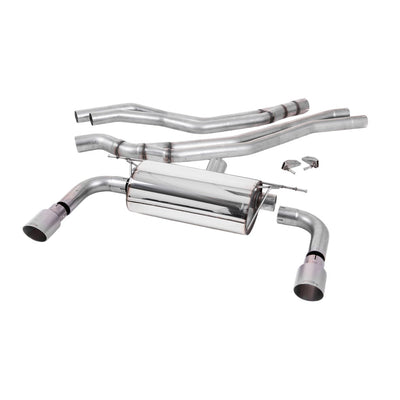 Milltek Cat Back Exhaust BMW 2 Series M240i Coupe (F22 LCI‚ Non-OPF and None xDrive) 15-18-Exhaust System-carbonizeduk