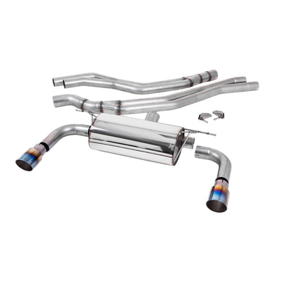 Milltek Cat Back Exhaust BMW 2 Series M240i Coupe (F22 LCI‚ Non-OPF and None xDrive) 15-18-Exhaust System-carbonizeduk