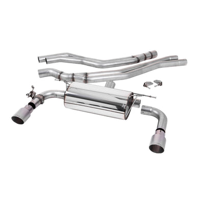 Milltek Cat Back Exhaust BMW 2 Series M240i Coupe (F22 LCI‚ Non-OPF and None xDrive) 15-18-Exhaust System-carbonizeduk