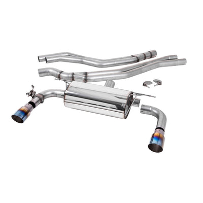 Milltek Cat Back Exhaust BMW 2 Series M240i Coupe (F22 LCI‚ Non-OPF and None xDrive) 15-18-Exhaust System-carbonizeduk