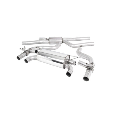 Milltek Cat Back Exhaust BMW 2 Series M2 Competition Coupe (F87) 18-25-Exhaust System-carbonizeduk