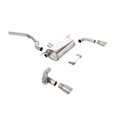 Milltek Cat Back Exhaust BMW 2 Series M240i Coupe (F22 LCI‚ OPF Only and Non xDrive Models) 19-20-Exhaust System-carbonizeduk