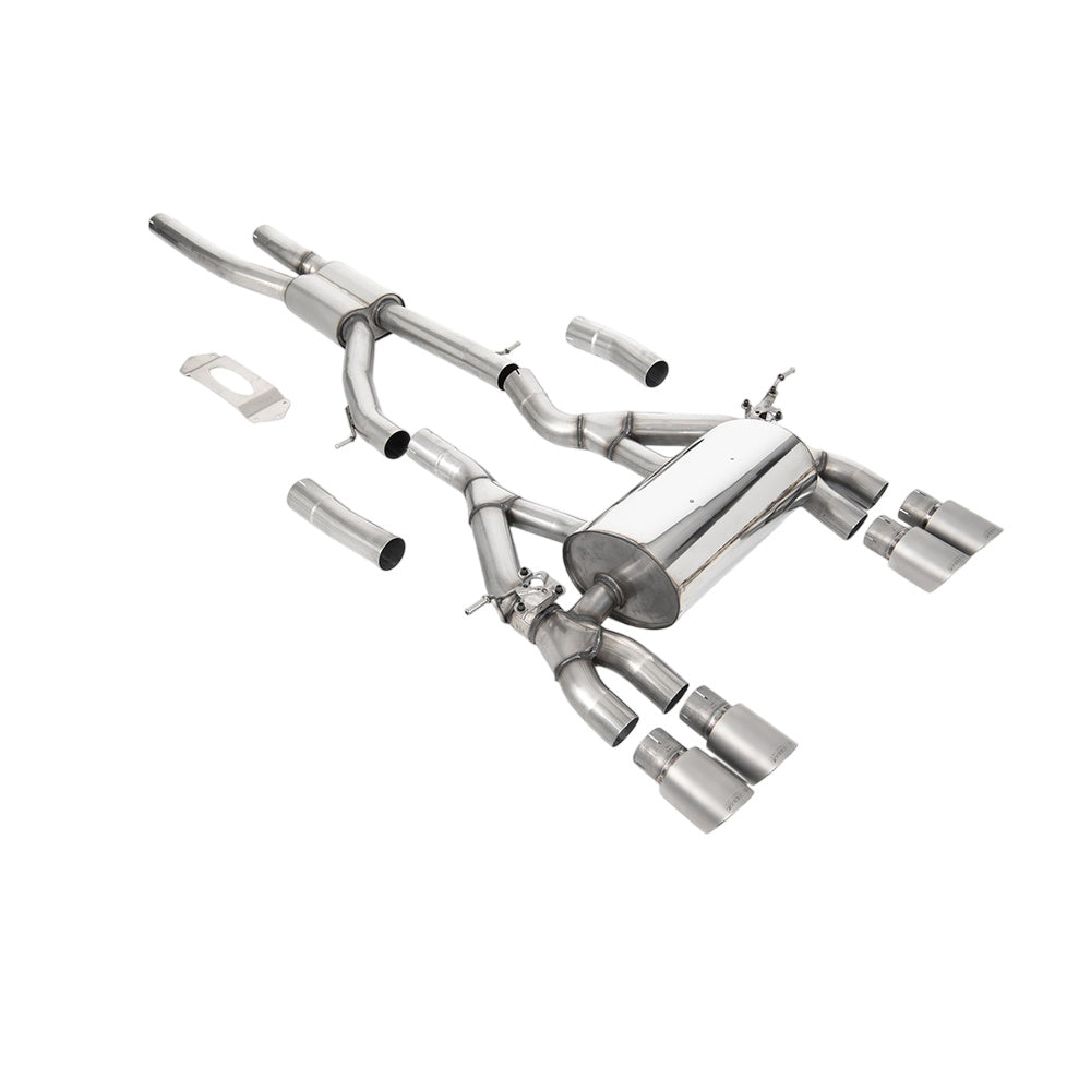 Milltek Cat Back Exhaust BMW 4 Series F82/83 M4 Coupe/Convertible, M4 Competition and M4 CS Coupe (OPF/GPF equipped models only) 19-20-Exhaust System-carbonizeduk