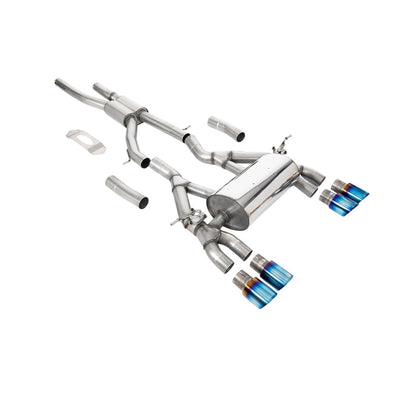 Milltek Cat Back Exhaust BMW 3 Series F80 M3, M3 Competition and M3 CS Saloon (OPF/GPF Models Only) 19-20-Exhaust System-carbonizeduk