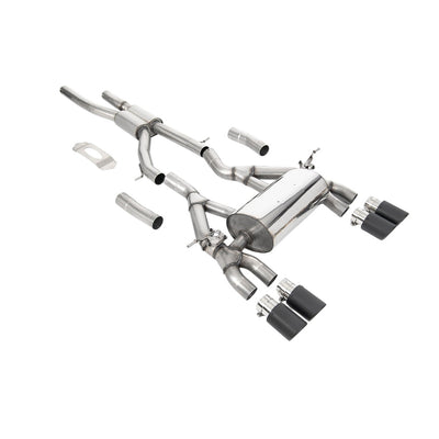 Milltek Cat Back Exhaust BMW 3 Series F80 M3, M3 Competition and M3 CS Saloon (OPF/GPF Models Only) 19-20-Exhaust System-carbonizeduk