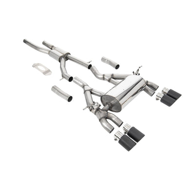 Milltek Cat Back Exhaust BMW 3 Series F80 M3, M3 Competition and M3 CS Saloon (OPF/GPF Models Only) 19-20-Exhaust System-carbonizeduk