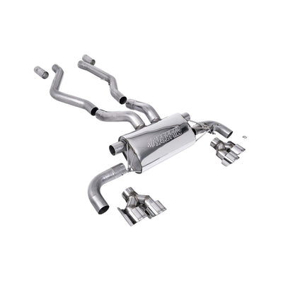 Milltek Axle Back Exhaust BMW 3 Series G20 M340i Sedan inc xDrive (North American / ROW Models Only) 21-25-Exhaust System-carbonizeduk