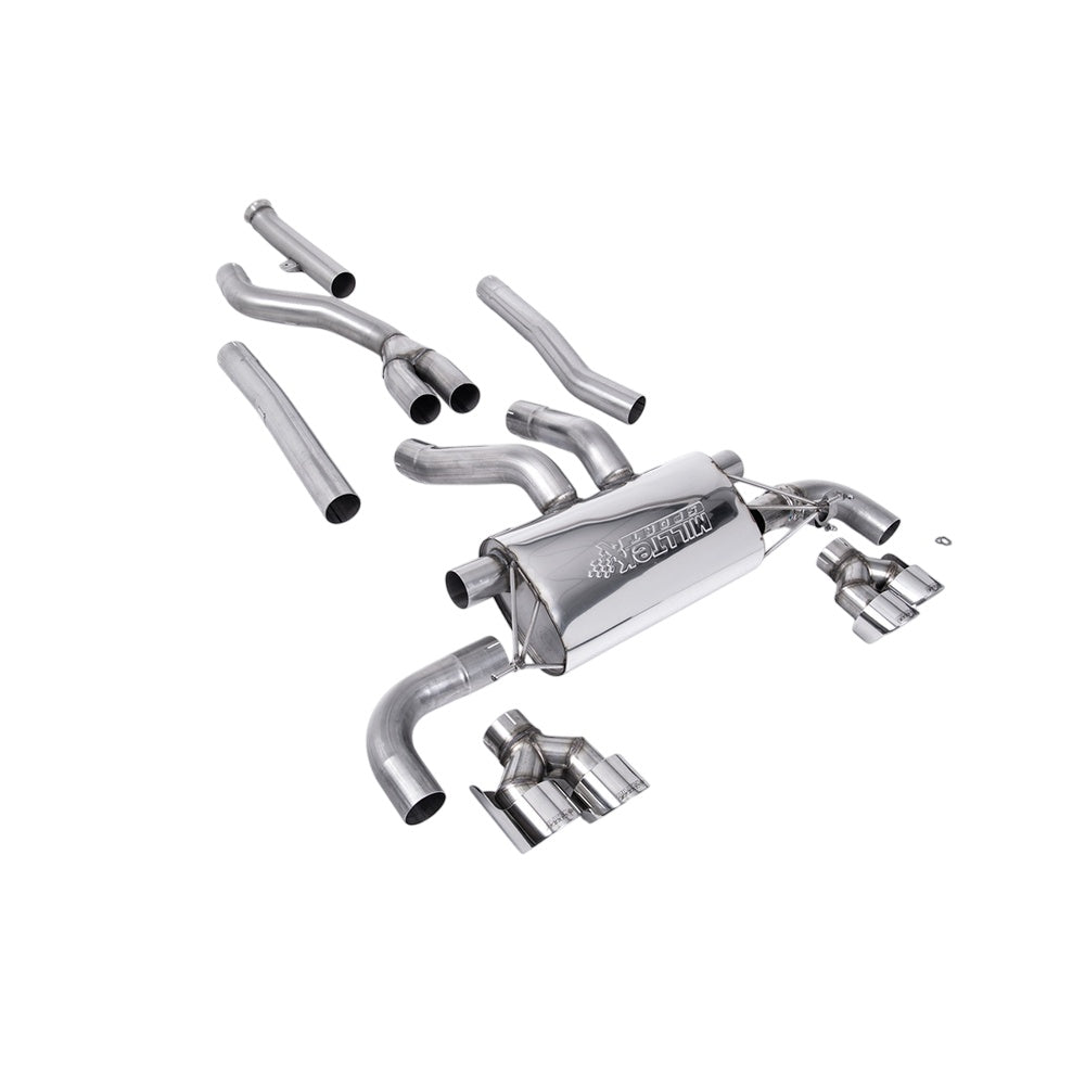 Milltek Cat Back Exhaust BMW 3 Series G20 and G21 M340i XDrive Saloon and Touring Models (OPF/GPF Models Only) 19-25-Exhaust System-carbonizeduk