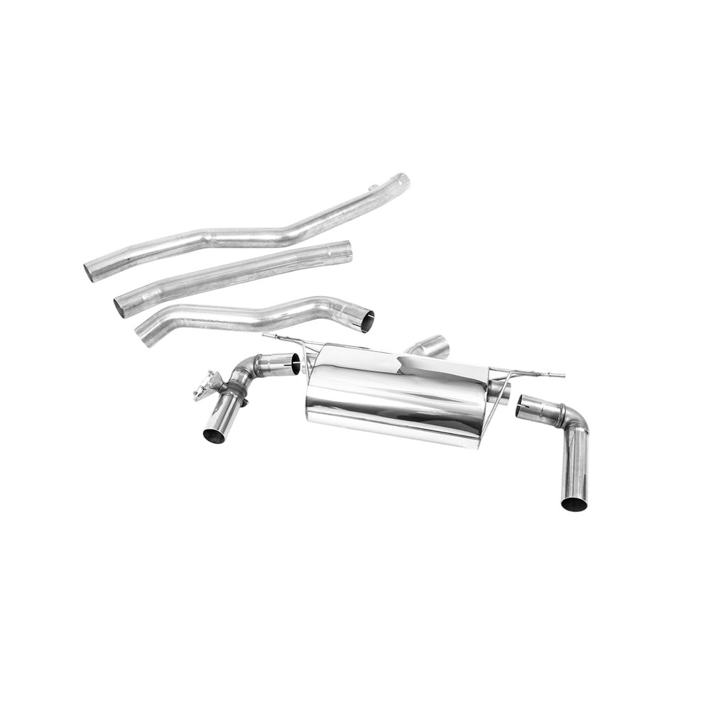 Milltek Cat Back Exhaust BMW 3 Series F31 M340i Touring 17-19-Exhaust System-carbonizeduk