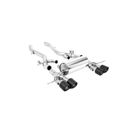 Milltek Axle Back Exhaust BMW 3 Series G80 M3 and M3 Competition S58 3.0 Turbo (North American / ROW Non-OPF/GPF Cars Only) 21-25-Exhaust System-carbonizeduk