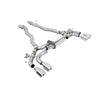 Milltek Front Pipe-back Exhaust BMW 5 Series M5 and M5 Competition 4.4 Twin Turbo F90 (North American / ROW Cars) 19-25-Exhaust System-carbonizeduk