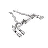 Milltek Front Pipe-back Exhaust BMW 5 Series M5 and M5 Competition 4.4 Twin Turbo F90 (North American / ROW Cars) 19-25-Exhaust System-carbonizeduk