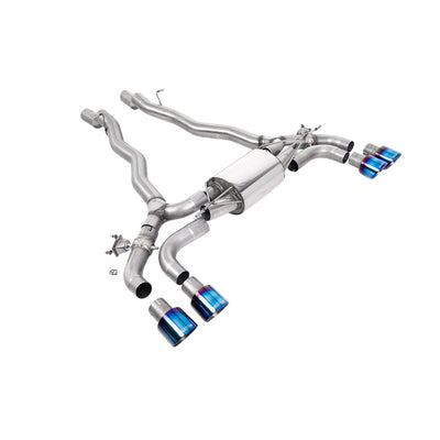 Milltek Front Pipe-back Exhaust BMW 5 Series M5 and M5 Competition 4.4 Twin Turbo F90 (North American / ROW Cars) 19-25-Exhaust System-carbonizeduk