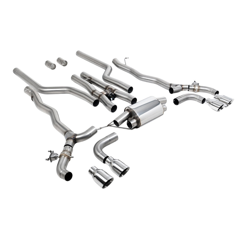 Milltek Cat Back Exhaust BMW 5 Series M5 and M5 Competition 4.4 Twin Turbo F90 (OPF/GPF Equipped Cars) 20-21-Exhaust System-carbonizeduk
