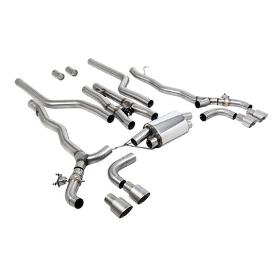Milltek Cat Back Exhaust BMW 5 Series M5 and M5 Competition 4.4 Twin Turbo F90 (OPF/GPF Equipped Cars) 20-21-Exhaust System-carbonizeduk