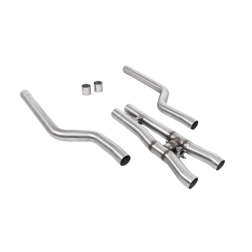 Milltek GPF/OPF Bypass Exhaust BMW 8 Series M8 and M8 Competition 4.4 V8 Twin Turbo F91 and F92 Coupe and Cabrio (OPF/GPF Equipped Cars Only) 20-25-Manifolds, Decats & Sports Cats-carbonizeduk