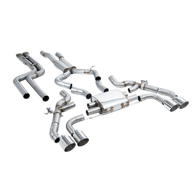 Milltek Downpipe-back Exhaust BMW X3 X3M / X3M Comp (G01) 3.0 (with OPF/GPF S58 Engine Pre LCI only) 19-21-Exhaust System-carbonizeduk