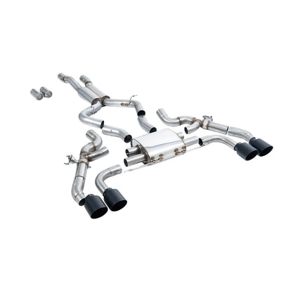 Milltek Axle Back Exhaust BMW X3 X3M / X3M Comp (G01) 3.0 (ROW and North American S58 Engine LCI only) (2022 and Later) 22-25-Exhaust System-carbonizeduk