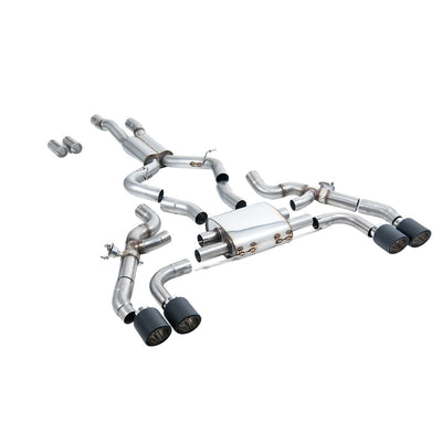 Milltek Axle Back Exhaust BMW X3 X3M / X3M Comp (G01) 3.0 (ROW and North American S58 Engine LCI only) (2022 and Later) 22-25-Exhaust System-carbonizeduk