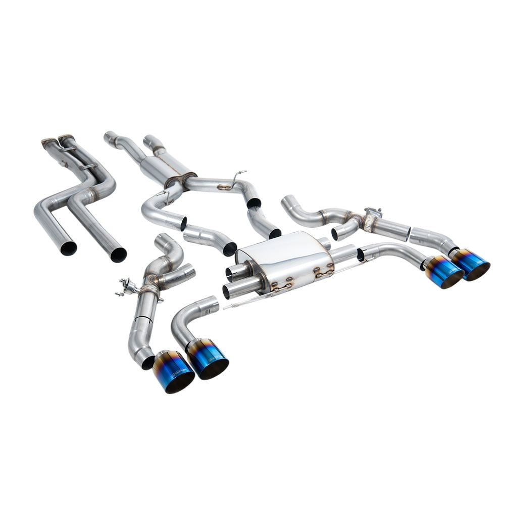 Milltek Downpipe-back Exhaust BMW X3 X3M / X3M Comp (G01) 3.0 (with OPF/GPF S58 Engine Pre LCI only) 19-21-Exhaust System-carbonizeduk