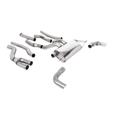 Milltek Cat Back Exhaust BMW 2 Series M240i Coupe (G42 XDrive OPF/GPF Models Only) 22-25-Exhaust System-carbonizeduk