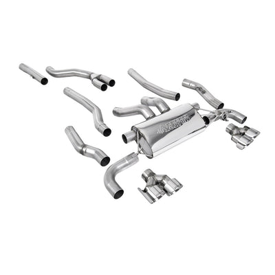 Milltek Cat Back Exhaust BMW 2 Series M240i Coupe (G42 XDrive NAS Non OPF/GPF Models Only) 22-25-Exhaust System-carbonizeduk