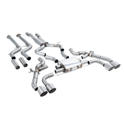 Milltek Downpipe-back Exhaust BMW X4 X4M / X4M Comp (G02) 3.0 (with OPF/GPF S58 Engine LCI only) 22-25-Exhaust System-carbonizeduk