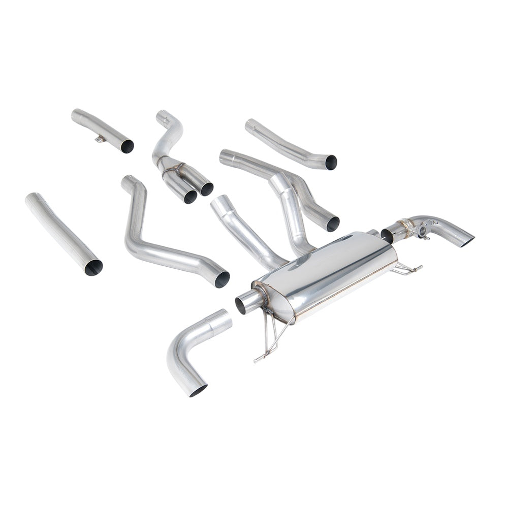 Milltek Cat Back Exhaust BMW 3 Series G20 M340i Sedan inc xDrive (North American / ROW Models Only) 21-25-Exhaust System-carbonizeduk