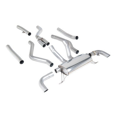 Milltek Cat Back Exhaust BMW 3 Series G20 M340i Sedan inc xDrive (North American / ROW Models Only) 21-25-Exhaust System-carbonizeduk