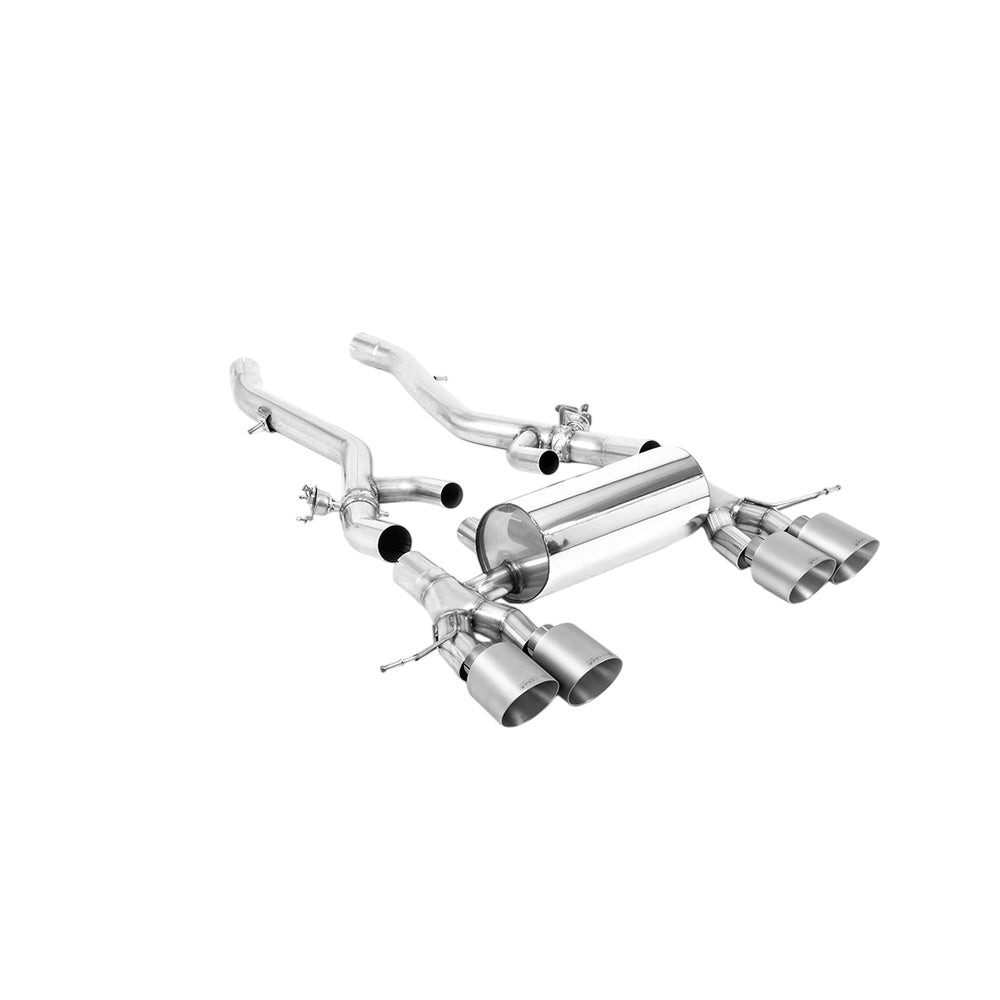 Milltek Axle Back Exhaust BMW 2 Series M2 Coupe (G87 S58 OPF/GPF Models) 23-25-Exhaust System-carbonizeduk