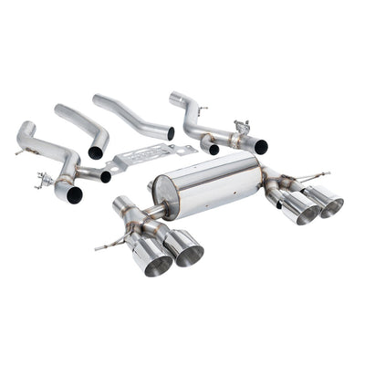 Milltek Particulate Filter-back Exhaust BMW 2 Series M2 Coupe (G87 S58 OPF/GPF Models) 23-25-Exhaust System-carbonizeduk
