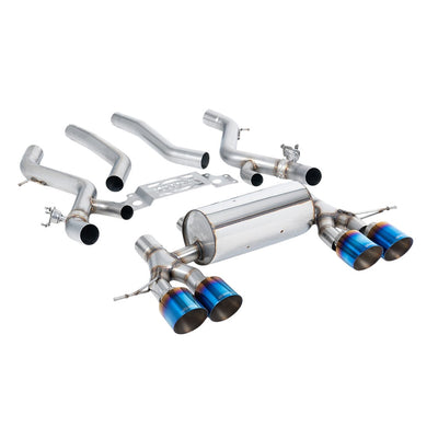 Milltek Particulate Filter-back Exhaust BMW 2 Series M2 Coupe (G87 S58 OPF/GPF Models) 23-25-Exhaust System-carbonizeduk