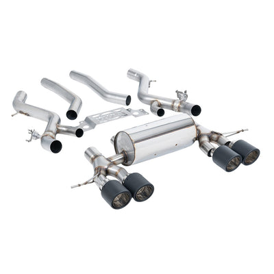 Milltek Particulate Filter-back Exhaust BMW 2 Series M2 Coupe (G87 S58 OPF/GPF Models) 23-25-Exhaust System-carbonizeduk