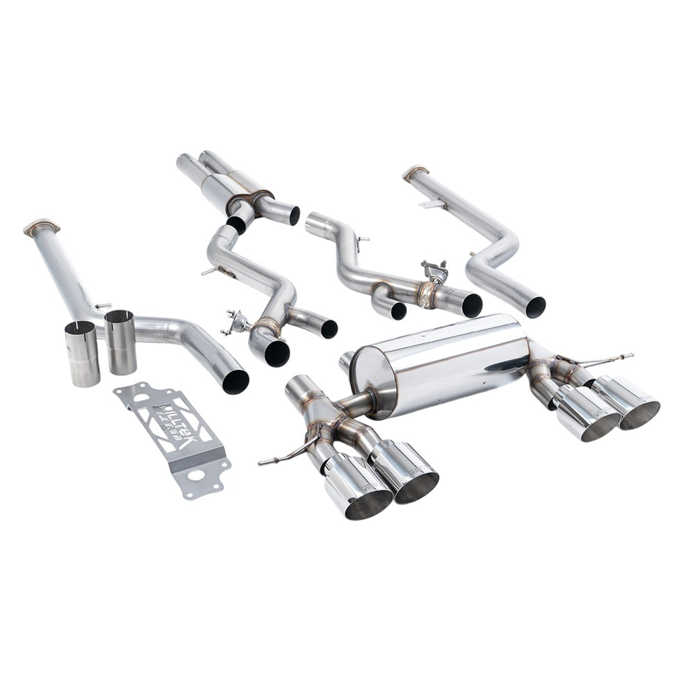 Milltek Cat Back Exhaust BMW 2 Series M2 Coupe (G87 S58 OPF/GPF Models) 23-25-Exhaust System-carbonizeduk