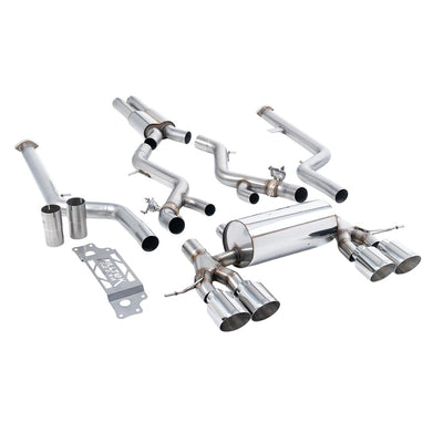 Milltek Cat Back Exhaust BMW 2 Series M2 Coupe (G87 S58 OPF/GPF Models) 23-25-Exhaust System-carbonizeduk