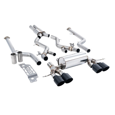 Milltek Cat Back Exhaust BMW 2 Series M2 Coupe (G87 S58 OPF/GPF Models) 23-25-Exhaust System-carbonizeduk
