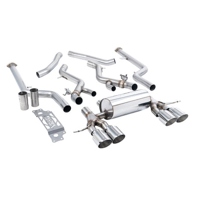 Milltek Cat Back Exhaust BMW 2 Series M2 Coupe (G87 S58 OPF/GPF Models) 23-25-Exhaust System-carbonizeduk