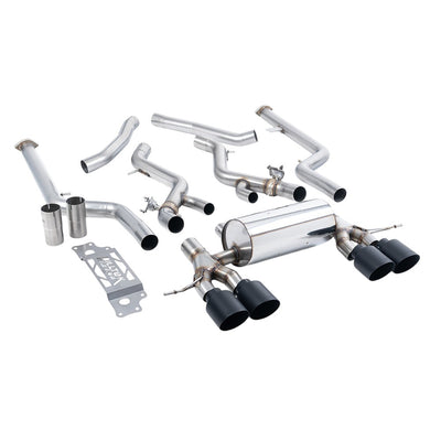 Milltek Cat Back Exhaust BMW 2 Series M2 Coupe (G87 S58 OPF/GPF Models) 23-25-Exhaust System-carbonizeduk